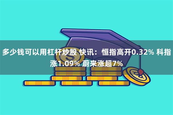 多少钱可以用杠杆炒股 快讯：恒指高开0.32% 科指涨1.09% 蔚来涨超7%