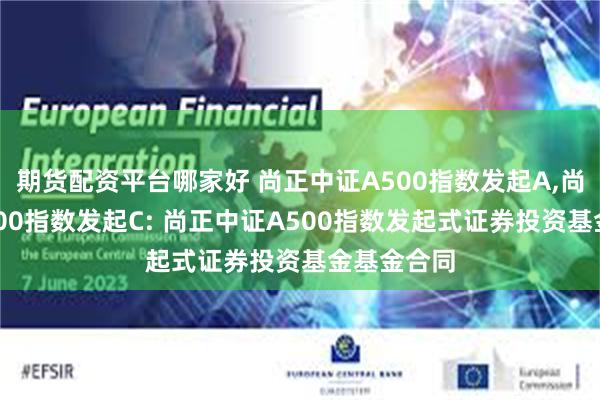 期货配资平台哪家好 尚正中证A500指数发起A,尚正中证A500指数发起C: 尚正中证A500指数发起式证券投资基金基金合同