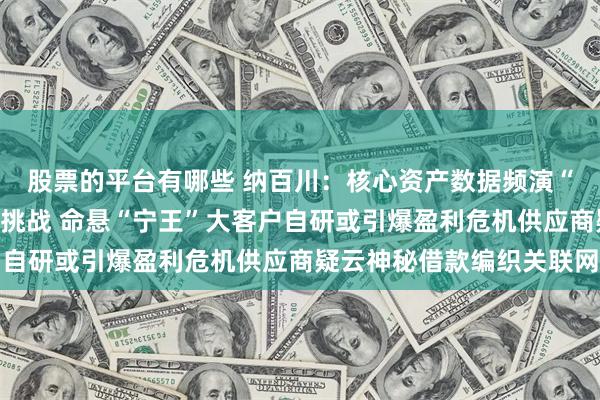 股票的平台有哪些 纳百川:核心资产数据频演“魔术”资产信披基石遭挑战 命悬“宁王”大客户自研或引爆盈利危机供应商疑云神秘借款编织关联网