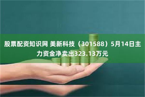股票配资知识网 美新科技（301588）5月14日主力资金净卖出323.13万元