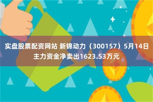 实盘股票配资网站 新锦动力（300157）5月14日主力资金净卖出1623.53万元