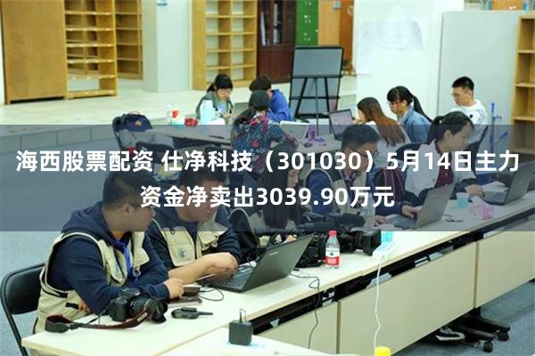 海西股票配资 仕净科技（301030）5月14日主力资金净卖出3039.90万元