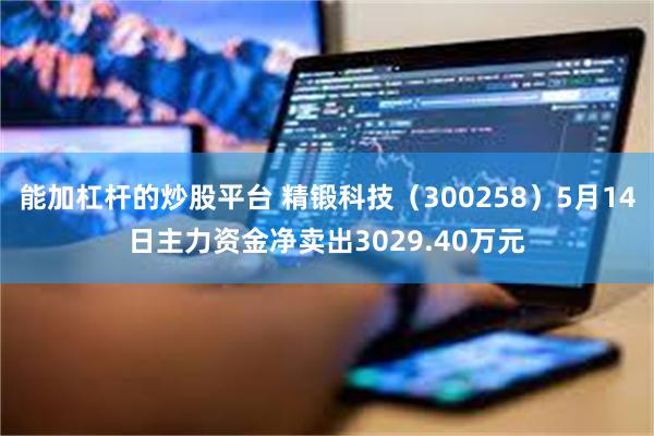 能加杠杆的炒股平台 精锻科技（300258）5月14日主力资金净卖出3029.40万元