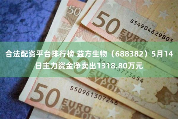 合法配资平台排行榜 益方生物（688382）5月14日主力资金净卖出1318.80万元