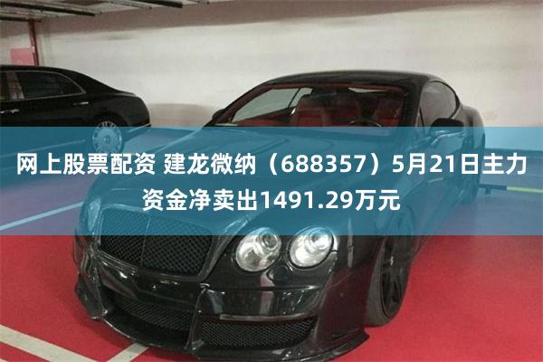 网上股票配资 建龙微纳（688357）5月21日主力资金净卖出1491.29万元