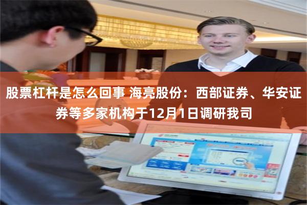 股票杠杆是怎么回事 海亮股份：西部证券、华安证券等多家机构于12月1日调研我司