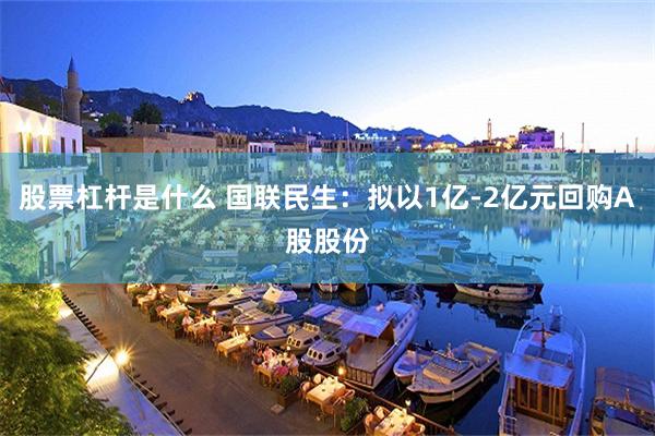 股票杠杆是什么 国联民生：拟以1亿-2亿元回购A股股份
