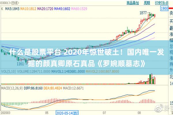 什么是股票平台 2020年惊世破土！国内唯一发掘的颜真卿原石真品《罗婉顺墓志》