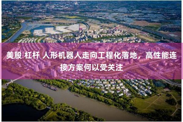 美股 杠杆 人形机器人走向工程化落地,高性能连接方案何以受关注