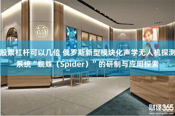 股票杠杆可以几倍 俄罗斯新型模块化声学无人机探测系统“蜘蛛（Spider）”的研制与应用探索